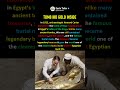 Howard Carter discovered a tomb with golden objects and treasures #shorts