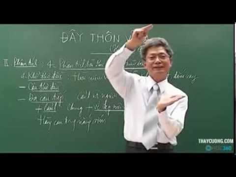 Video Đây thôn vĩ dạ tiết 2 (Thầy Lã Nhâm Thìn giảng) - youtube