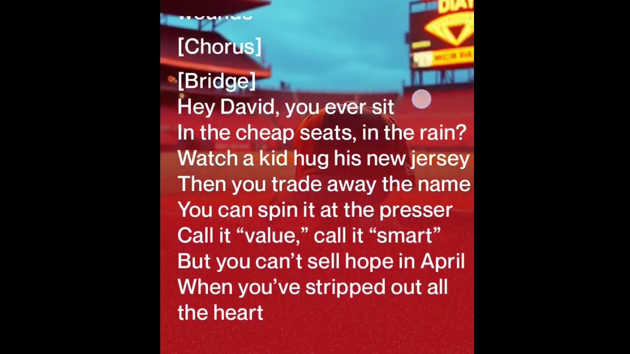 Blue and Orange blues (the ballad of a depressed NY Mets Fan)