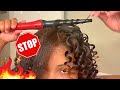 Stop Burning Your Fingers With Wand Curls (No Glove Method) Dying My Hair Copper Red