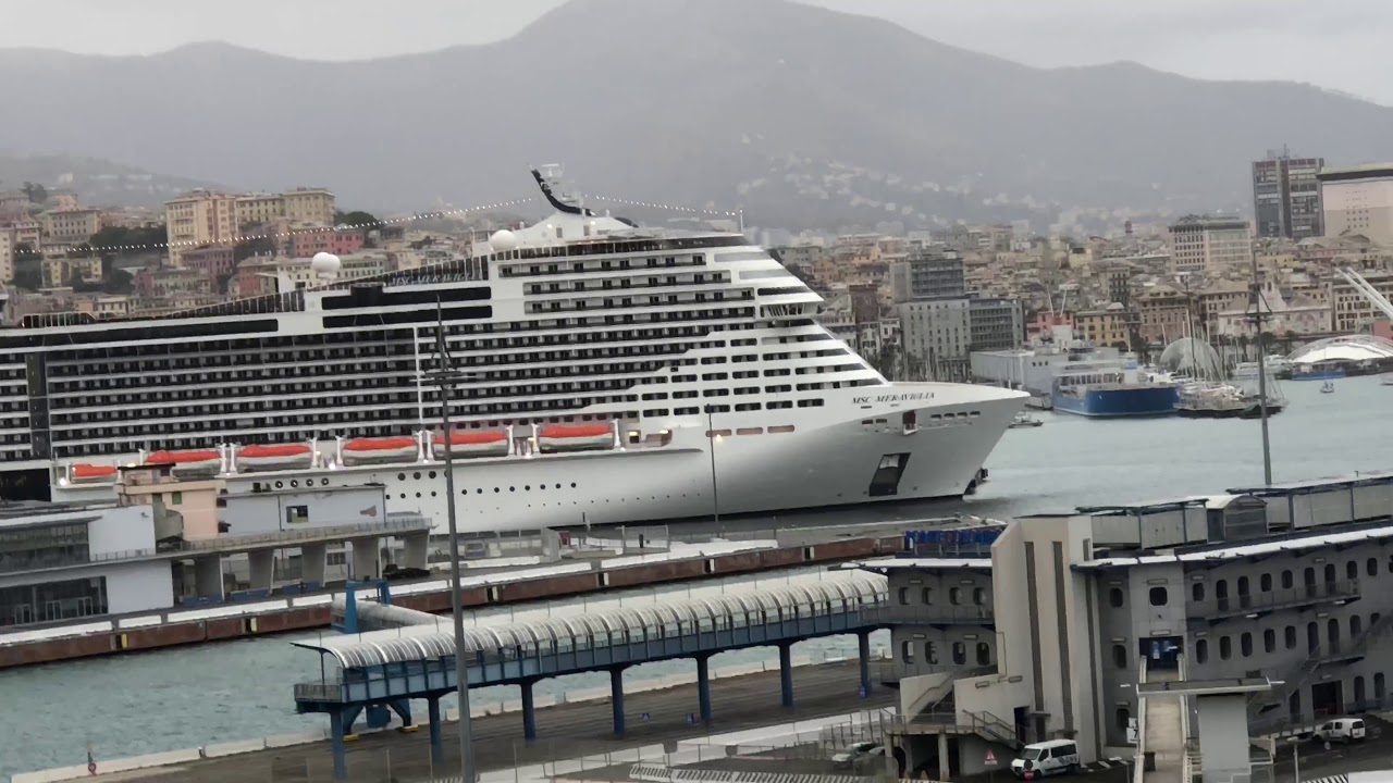 genoa cruise terminal msc