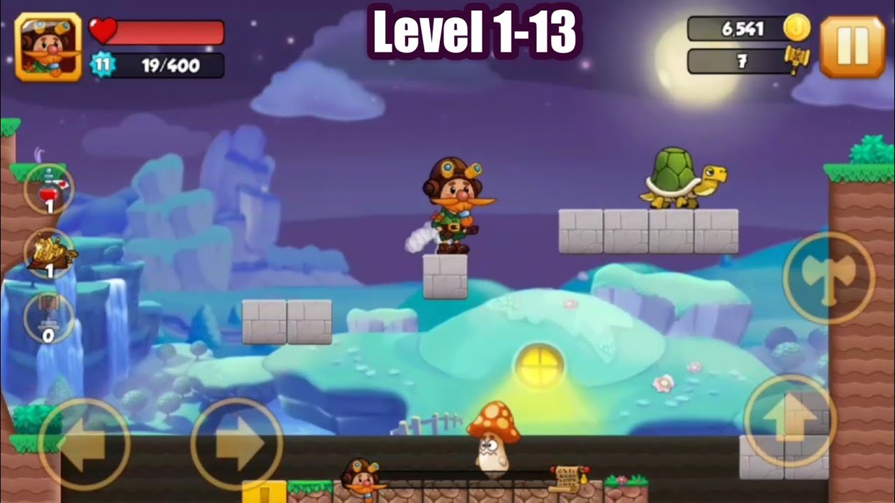 jake's adventure: classic arcade game | level 1-13 |