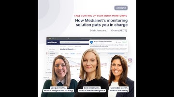 Take control of your Media Monitoring: How Medianet