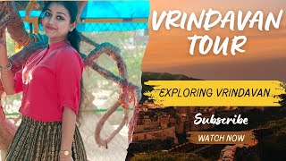 Vrindavan full tour | nidhivan+iskcon temple+Prem mandir tour ❤️| Rakhi Bhattacharya| family tour 🥰
