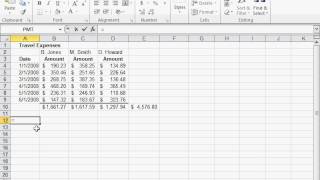 Calculate the Number of Days between Two Dates - Excel 2010