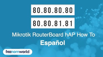 Freenom World Mikrotik RouterBoard hAP HowTo (Español)