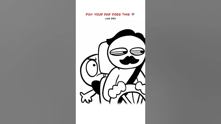 Dads be Like 😅 (Animation Meme) Anim: RedFlowerCrown #shorts