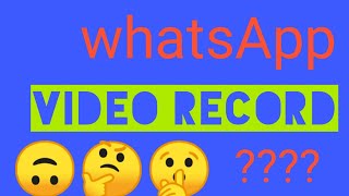 Whatapp video call record possible screenshot 5