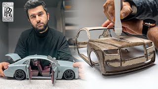How to Make Handmade Rolls Royce Ghost from Cardboard (Crafts)