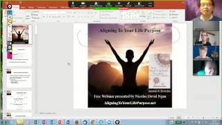 Webinar Aligning To Your Life Purpose 7 October 2016