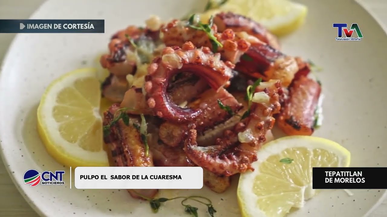 🐙🍽️  Pulpo, el sabor tradicional de la Cuaresma