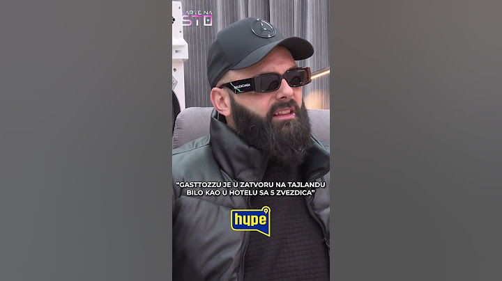 Kako je Gastozu bilo u zatvoru? #hypetv #shorts