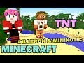 Взрываем пукан у DILLERON'a и Minikotic'a - Minecraft