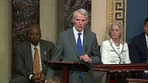 On Senate Floor, Portman Celebrates Career of Geor...