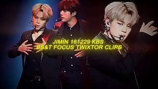 Jimin - 161229 Kbs Blood Sweat And Tears Focus Twixtor Clips 4K