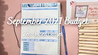 Monthly Budget with Me | September 2021 | Zero Based Budget | Philippines