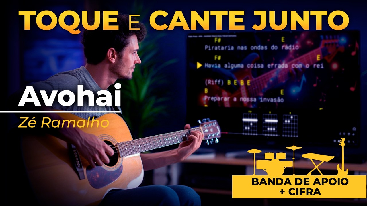 Avohai - Zé Ramalho  - TOQUE VIOLÃO E CANTE