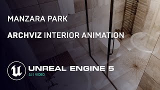 Manzara Park Mimari 3D Animasyon Rtx 3060 Ue 5.1