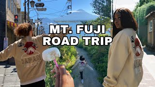 A ROAD TRIP TO MT  FUJI.  WE GOT PULLED OVER