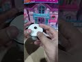 Satisfying with Unboxing &amp; White Miniature Barbie's Set Video | ASMR Kitty's KITCHEN Set