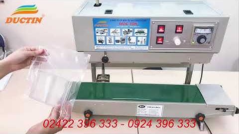 Máy Hàn Miệng Túi Chân Cao FR900 Hàn Được Nhiều Loại Túi Có Chứa Nước Hay Dung Dịch Trong Túi