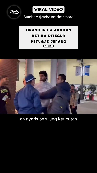 Reprimanded by Japanese Officer, Indian Man Nearly Causes a Riot‼️ #bulereaction #shorts #viralvideo