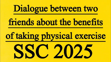 Dialogue between two friends about the benefits of taking physical exercise@englishwithazim