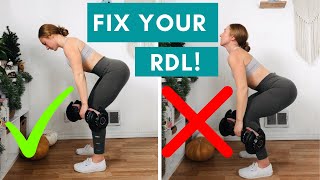 HOW TO DEADLIFT WITH DUMBBELLS / Fix Your RDL Form screenshot 2