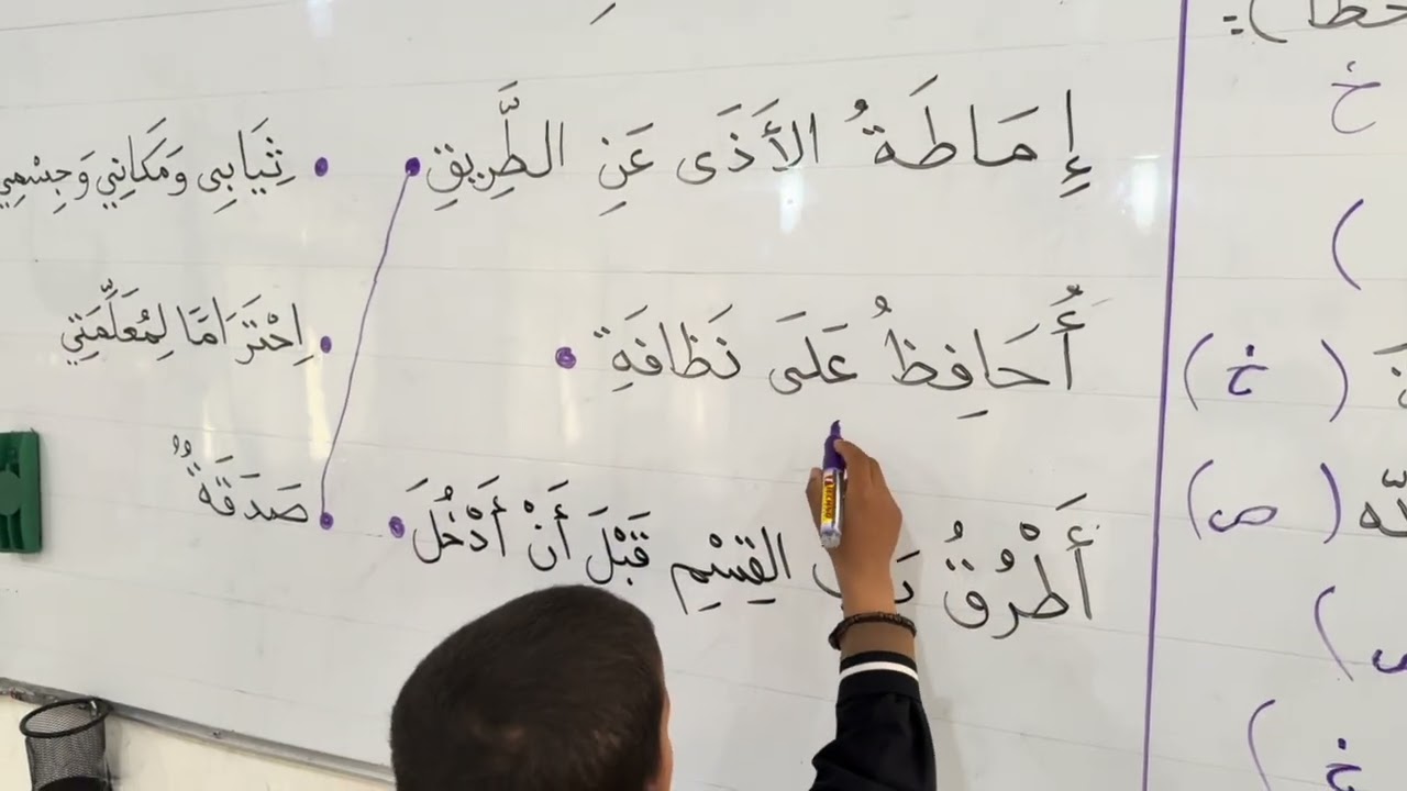 اختبار الفصل الثاني في التربية الإسلامية (النموذج 2) السنة الأولى