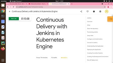 Continuous Delivery with Jenkins in Kubernetes Engine | GSP051