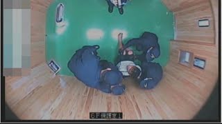 大勢で制圧、後ろ手に手錠 大阪入管の映像、証拠提出