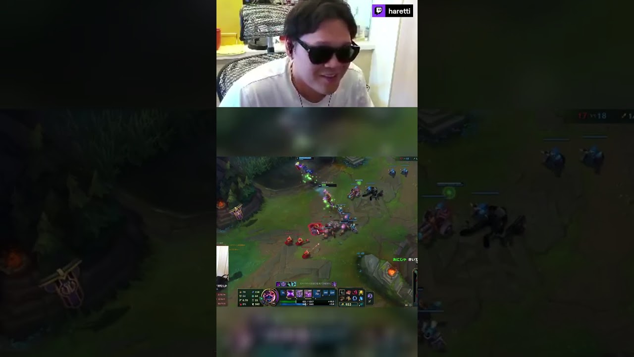 【2026年7月27日】こんな結末になるなんて聞いてないよ。 #Haretti #leagueoflegends #twitch #ゲーム実況 #shorts #outplayed