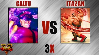 SFV - Galtu [M. Bison] VS Itazan [Zangief]