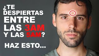 ¿Te DESPIERTAS a MENUDO ENTRE las 3 AM y las 5 AM? ESTO es lo que SIGNIFICA...