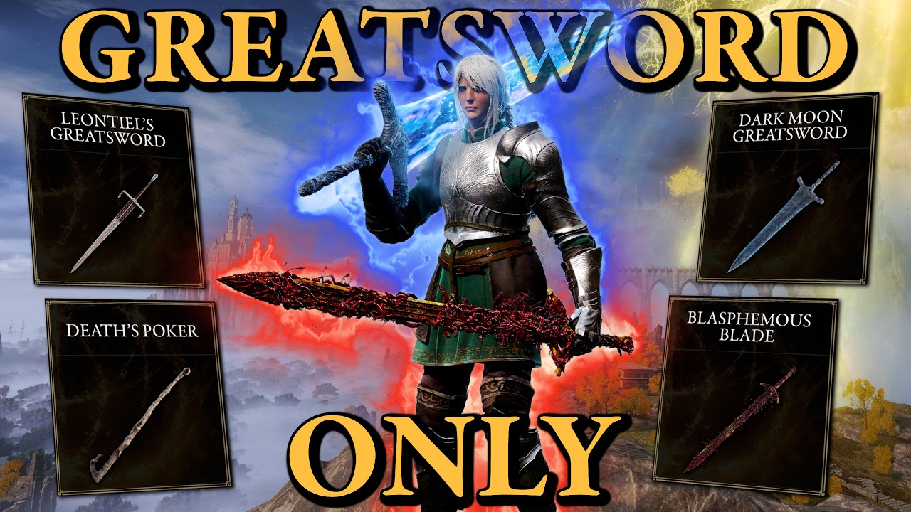 Elden Ring GREATSWORDS Are BROKEN! (TARNISHED EDITION)