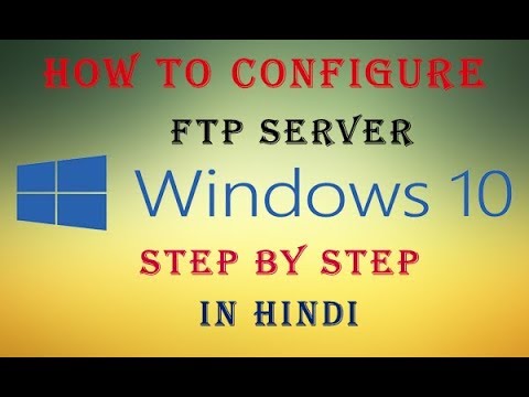 สร้าง ftp server บน windows 10  New Update  How To Create Ftp Server In Windows 10 || setting up ftp server using windows 10