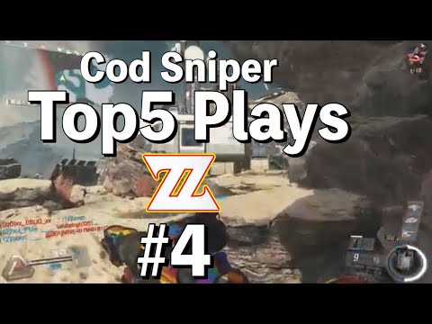 【CoD】スナイパートップ5プレイ #4  高速クイックショット!?【Zend】