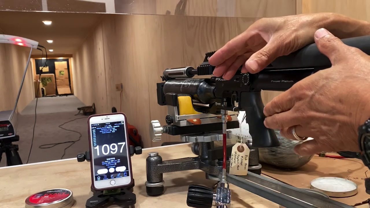 Настройка FX Impact .357 до .30, 25, 177 с установленными модами