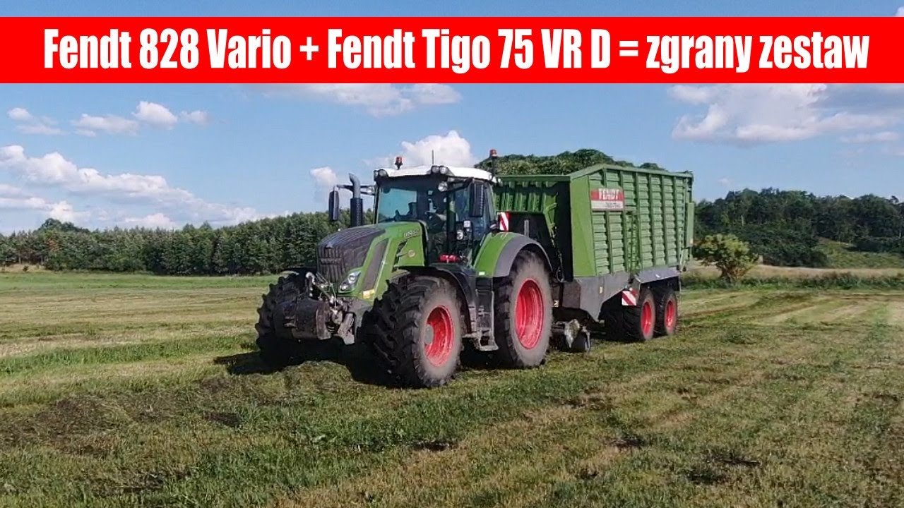 maxresdefault Fendt 828 Vario + Fendt Tigo 75 VR D = zgrany zestaw