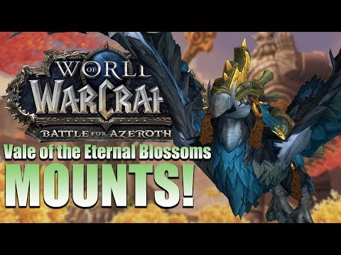 The 4 NEW Vale of Eternal Blossoms Mounts & Where to Find Them | Patch 8.3