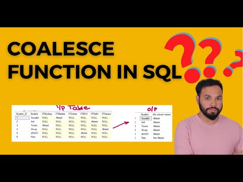 Video: Che cos'è una funzione di coalescenza in Teradata?