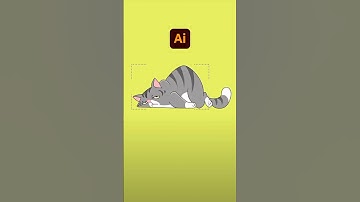 "Quick Tutorial"🐱#shorts #tutorial #adobeillustrator #youtubeshorts #tips #tricks #youtube