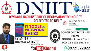 IT Tools & Network Basics O Level Class(M1-R5) Part-2
