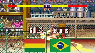 FT5 @sf2ce: GUILEX (BO) vs Returns (BR) [Street Fighter II Champion Edition Fightcade] Mar 26