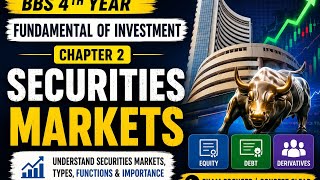 BBS 4th year Investment unit 2 Securities markets #bbs #exam #nepal #paper #foryou