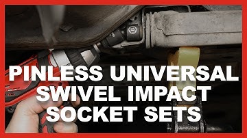 ARES 25125 🛠️ Pinless Universal Swivel Impact Socket Sets  🌀360-Degree Range Of Motion