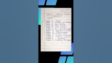 Class 7 maths new syllabus🔥 |2023-24|academic edu #shorts #youtubeshorts  #new #schoollife #trending