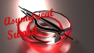 Asymetrical Fantasy Sword Tutorial [Blender 2.74]