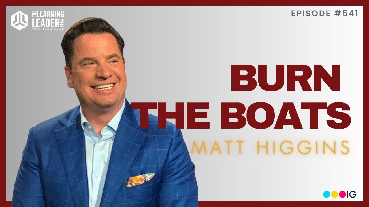 Matty Higgins Matt Higgins - Why You Should Burn The Boats (Guest Shark on ABC's ...