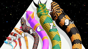 Snake Evolution Run 3D - Level Up Insect Evolution (Max Level Snake Games) New Update